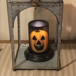 Candle Sleeve Halloween Pumpkin